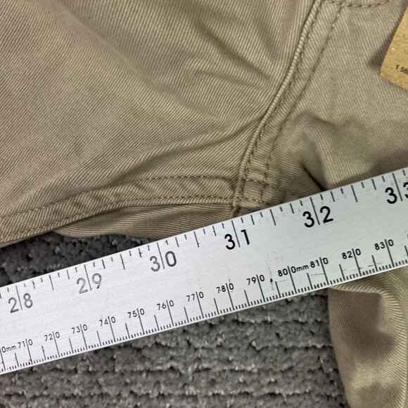 Levi's 514 Regular Fit Straight Leg Pants Men's 29 x 32 Fit 30.5 x 31 Khaki - Picture 15 of 15